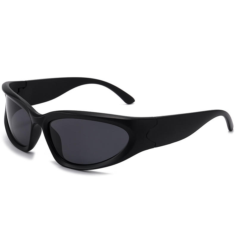 Alien series men's sport sunglasses with black lens 