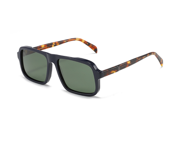 2022 Hand Made Custom Black Acetate Sunglasses AT8001