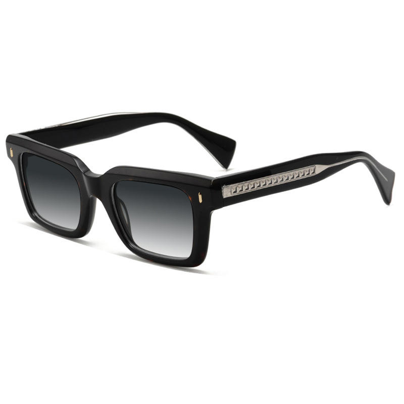 Polarized Lenses Retro acetate Sunglasses for men