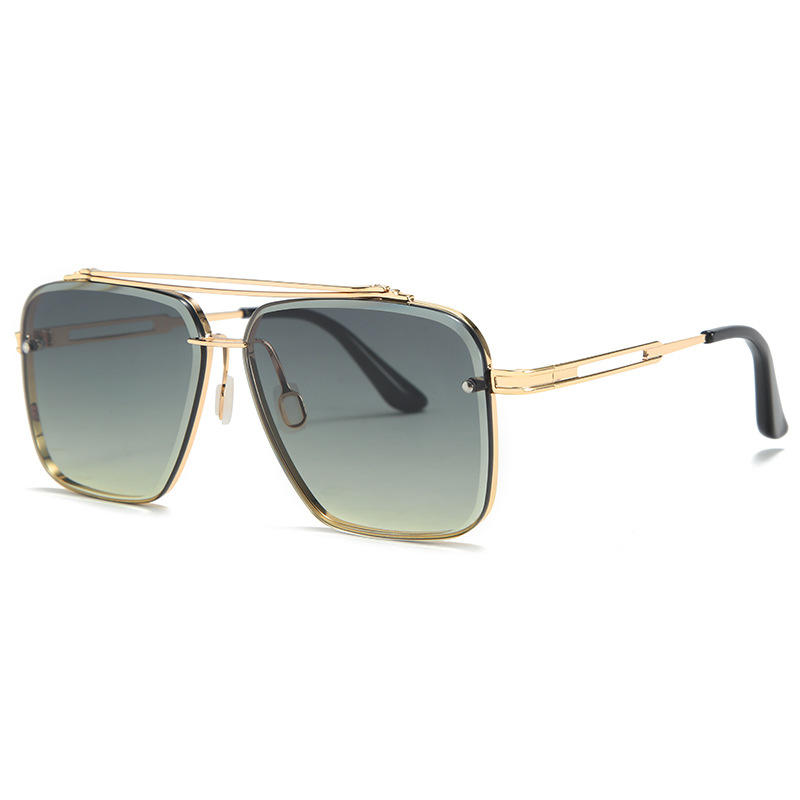 High quality unisex metal sunglasses