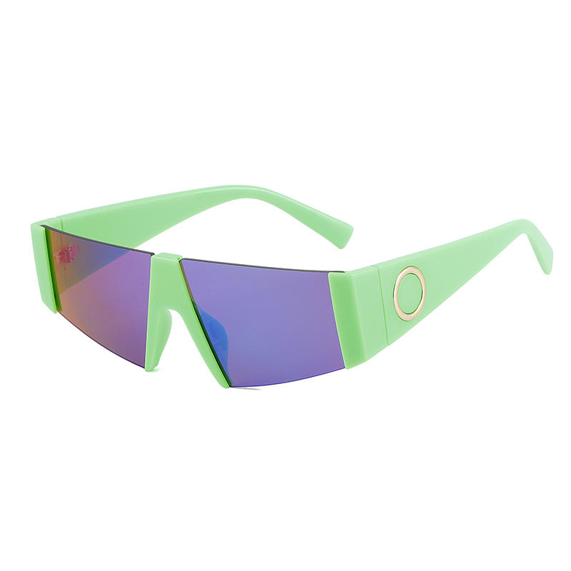 New Collection mirrored blue lens Sports Sunglasses