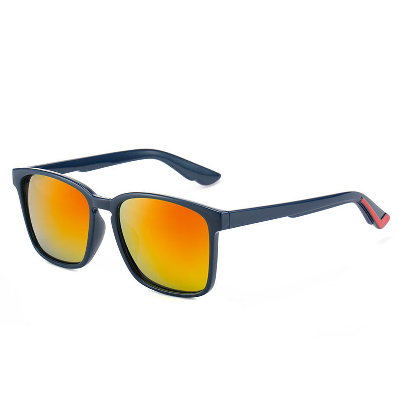 Fashion Flexible Hinge tr90 Sunglasses mirrored