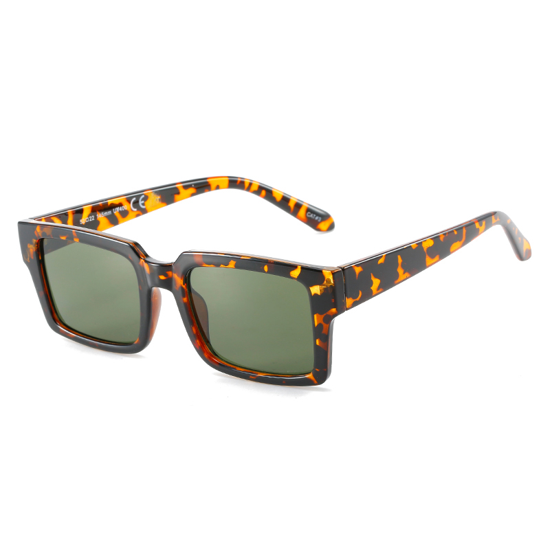 Square Frame Unisex Sunglasses