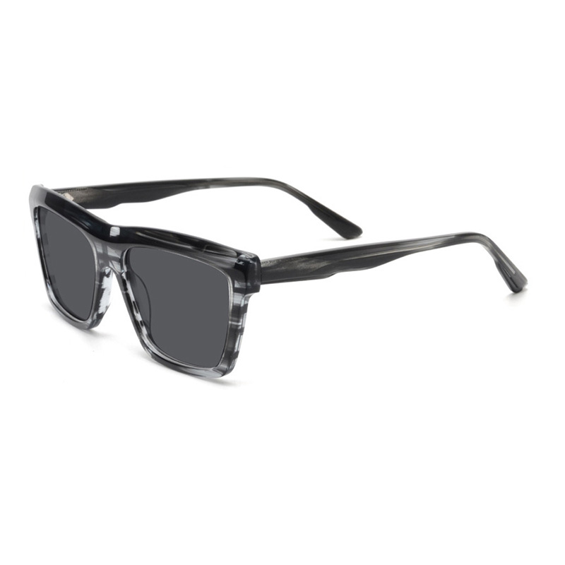 Rectangle shape Bio Acetate Sunglasses