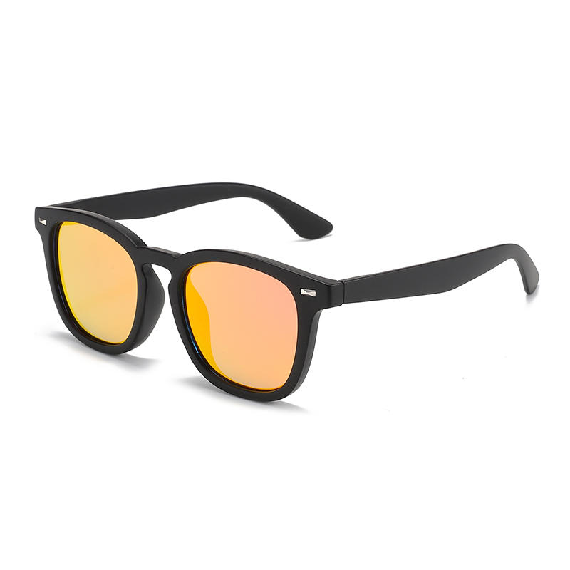 Recycle Plastic sunglasses men polarized lens UV400