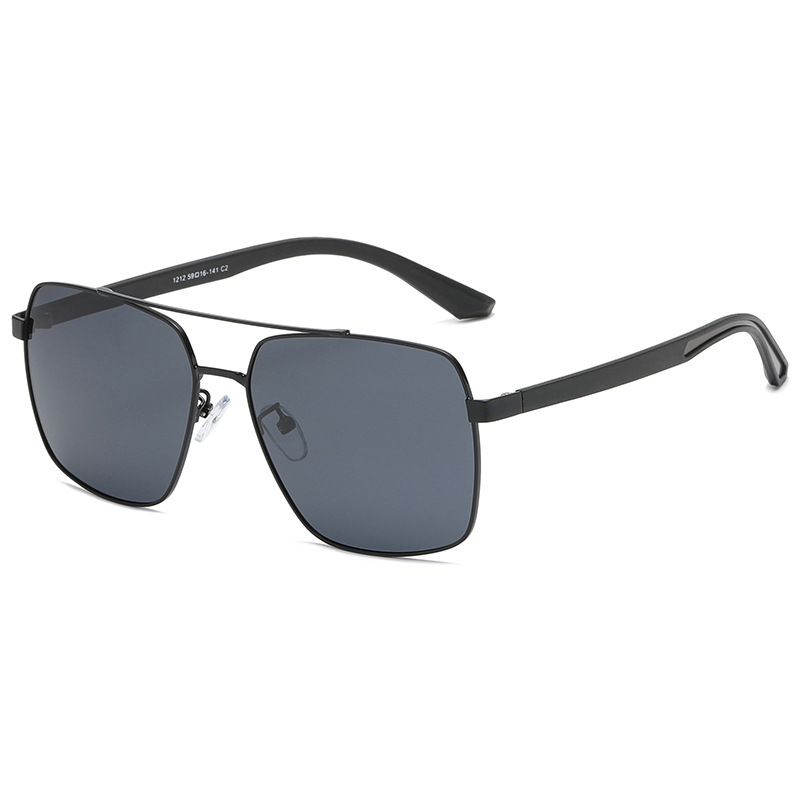 Small rectangle NIGHT VISION SUNGLASSES with mirrored lens
