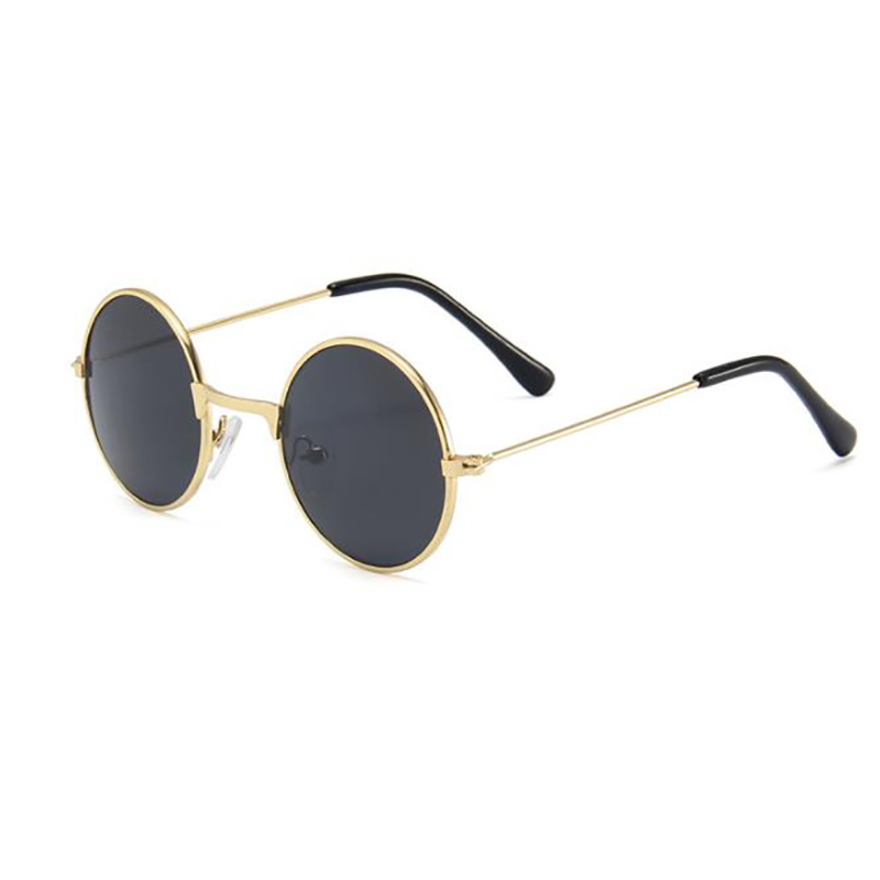 Classic kids Fashion Round Metal Sunglasses
