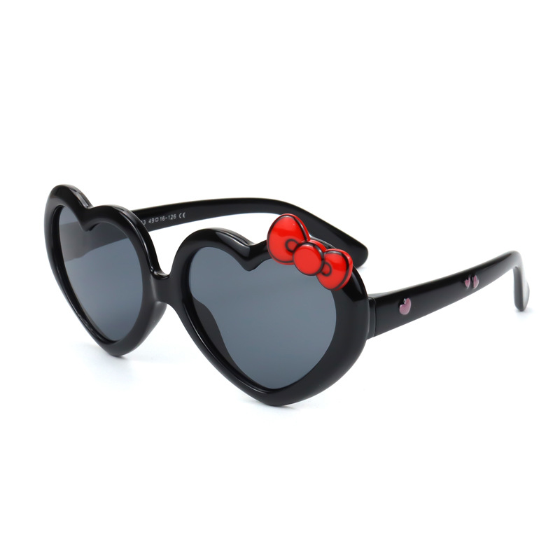Love shape kids sunglasses uv400 polarized