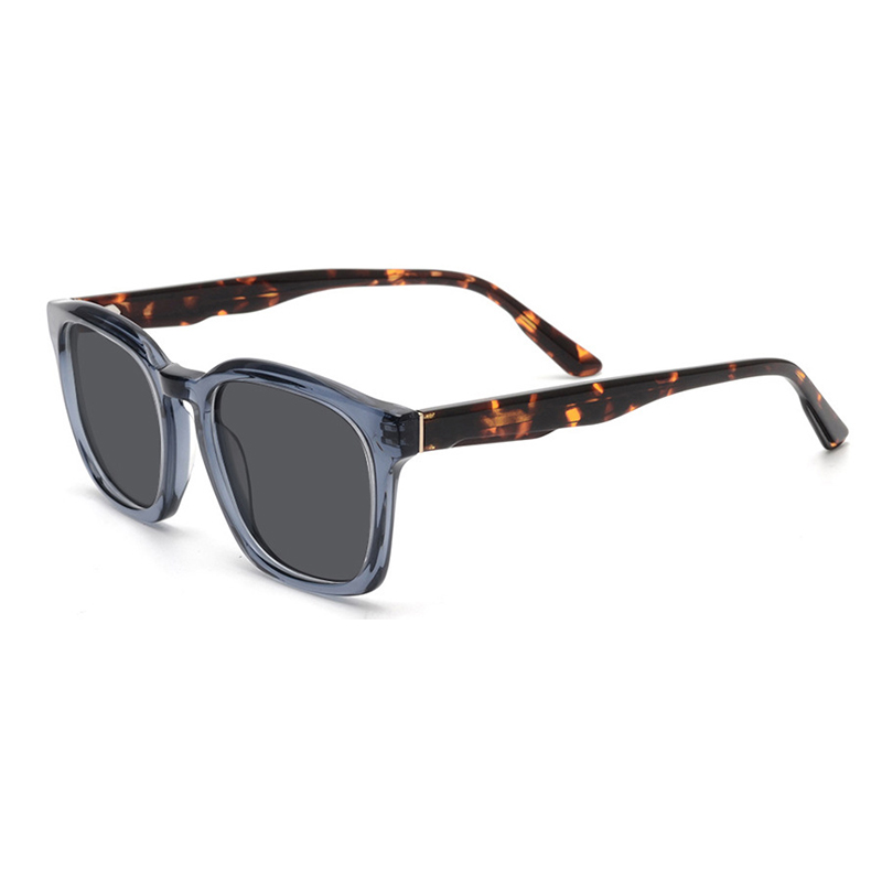 Small Modern Square sun glasses acetate