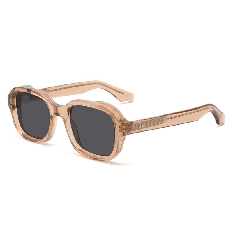 Clear Retro Brown Frame Cat Eye Eyewear Vintage