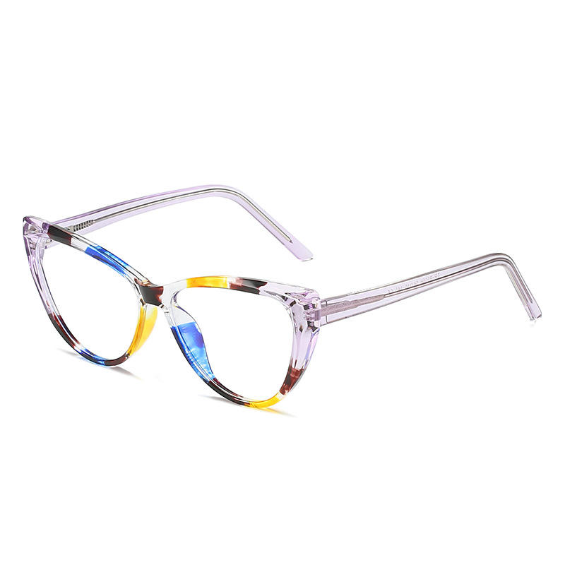 Russia style hot selling women's CP temple optical eyeglasses frame