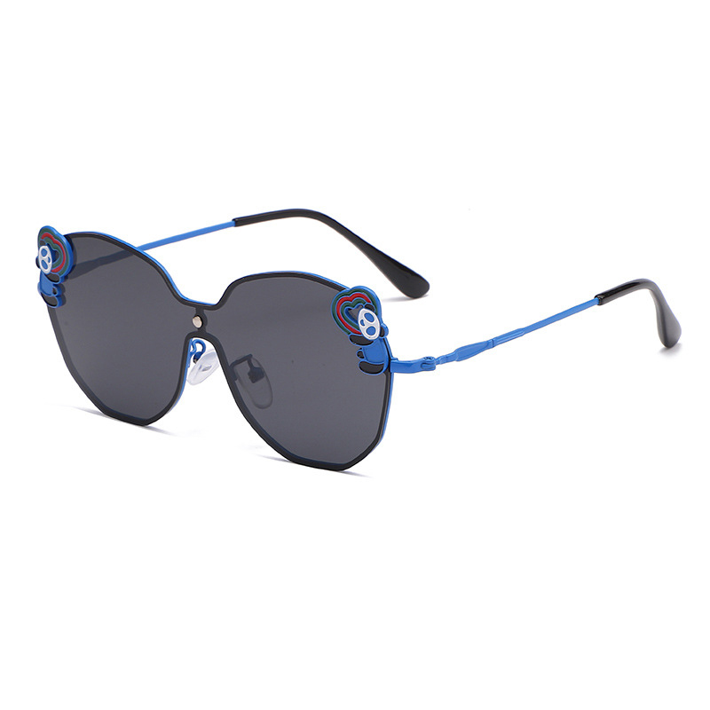 Unique design children sunglasses metal frame