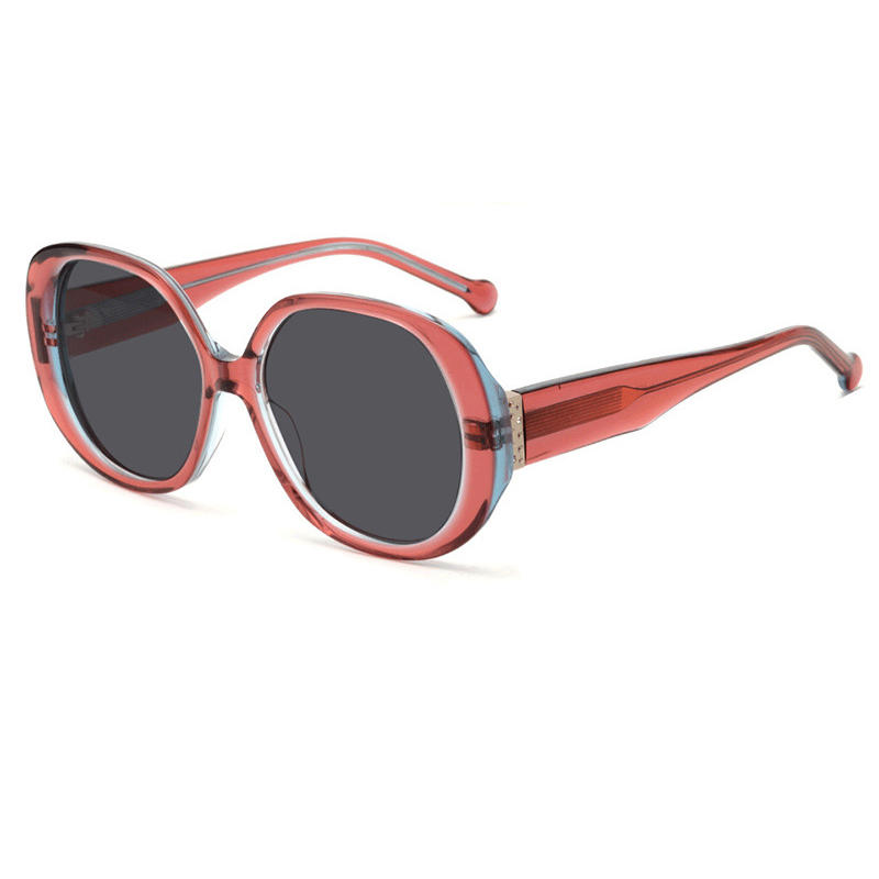 Acetate Eyewear with Double Colors sunglasses
