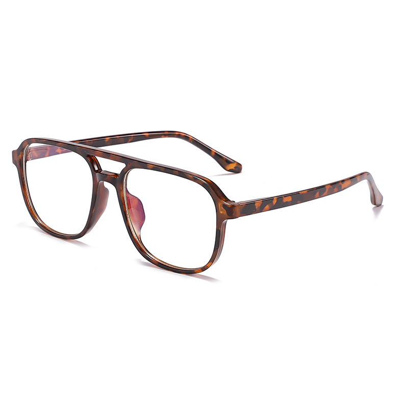 Double brides Injection optical frames glasses 