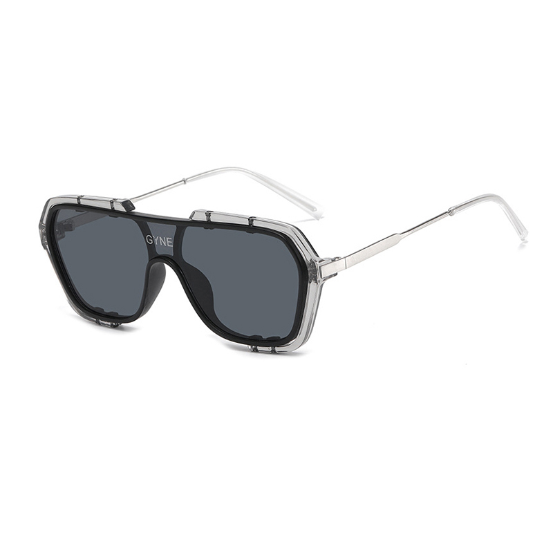 Kids oversize one piece lens sunglasses polarized