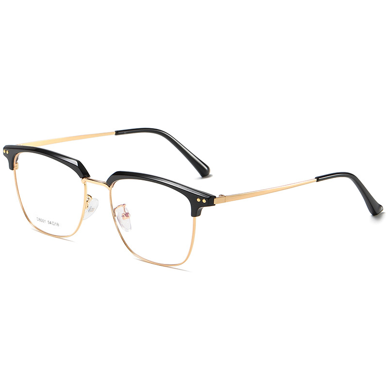 2023 Anti Blue Specs Gold Alloy Optical Glass Metal 