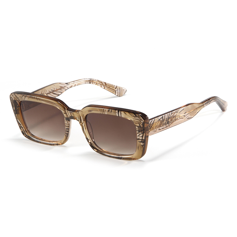 UV400 Cat Eye Polarized Custom Acetate Designer Sunglasses