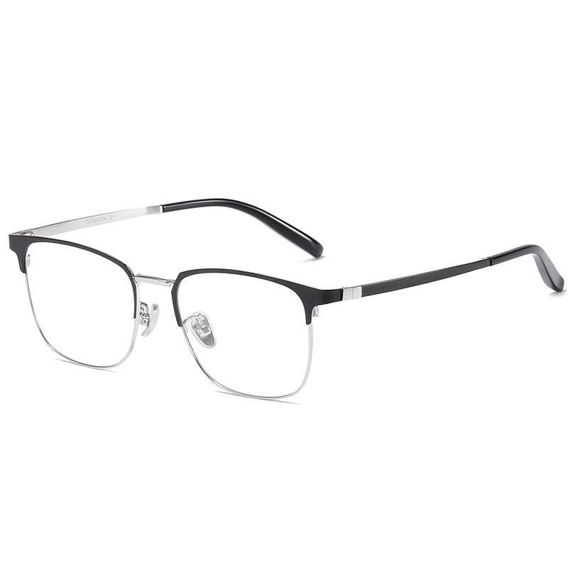 Pure titanium  optical spectacles eyelgasses men