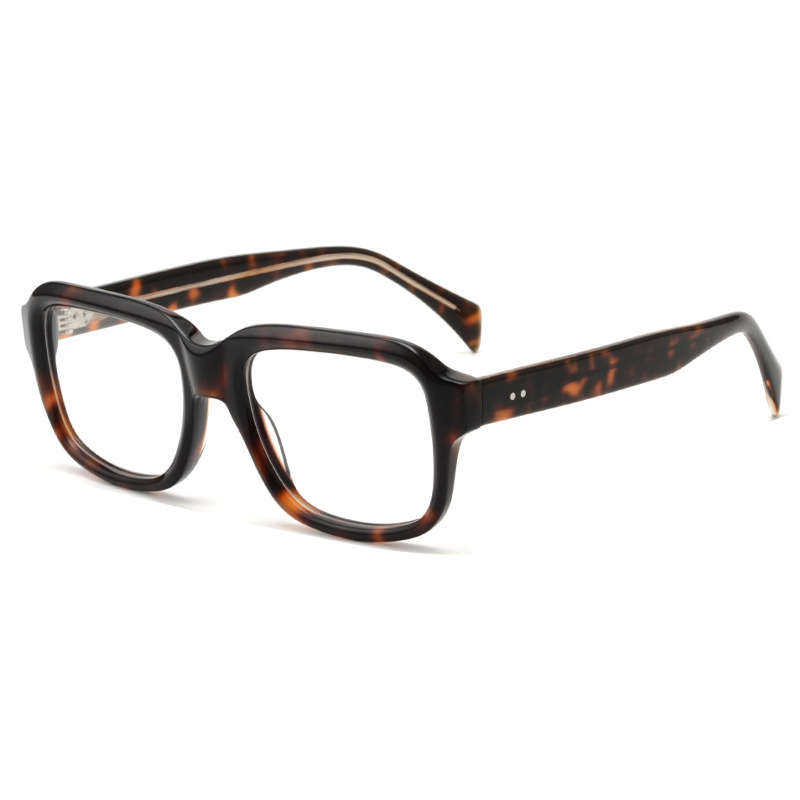 Square shape acetate frame