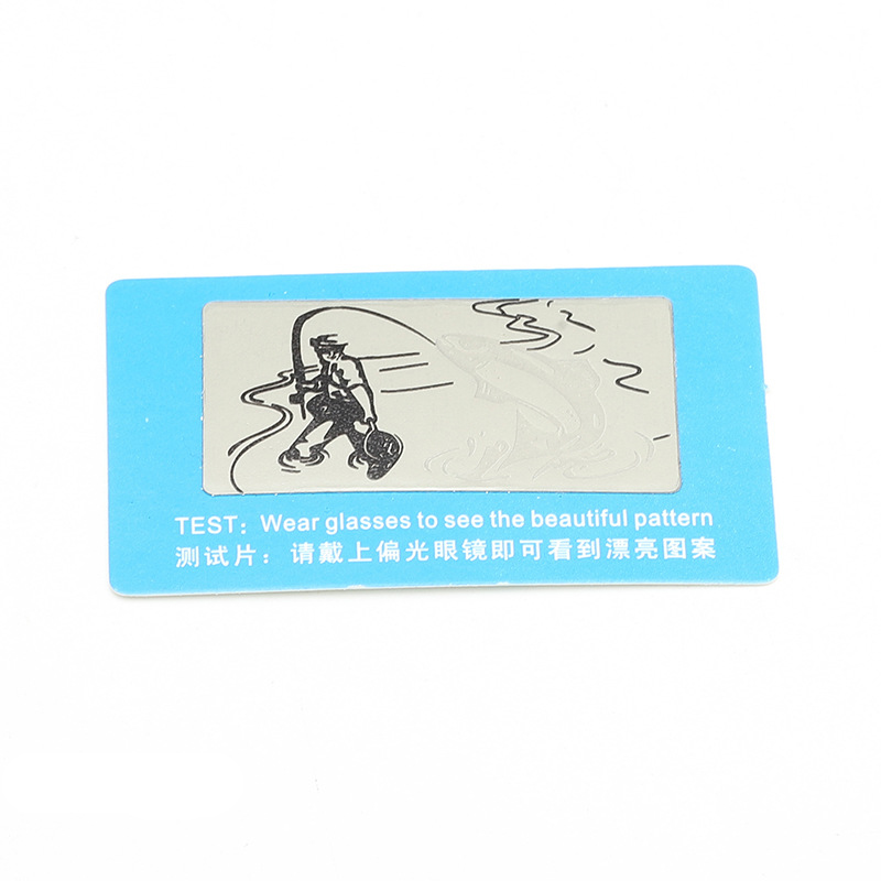 Polarized card 