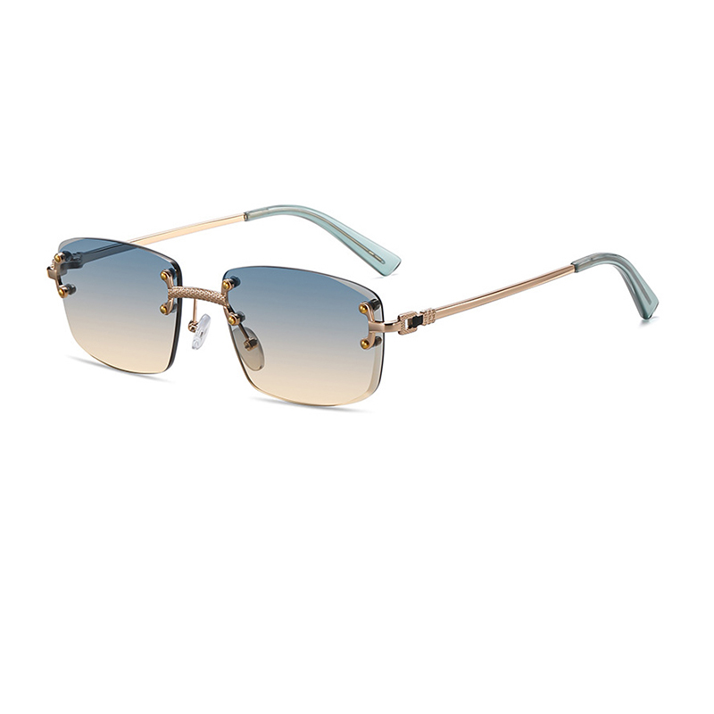 LADY'S sunglasses with coloful lens
