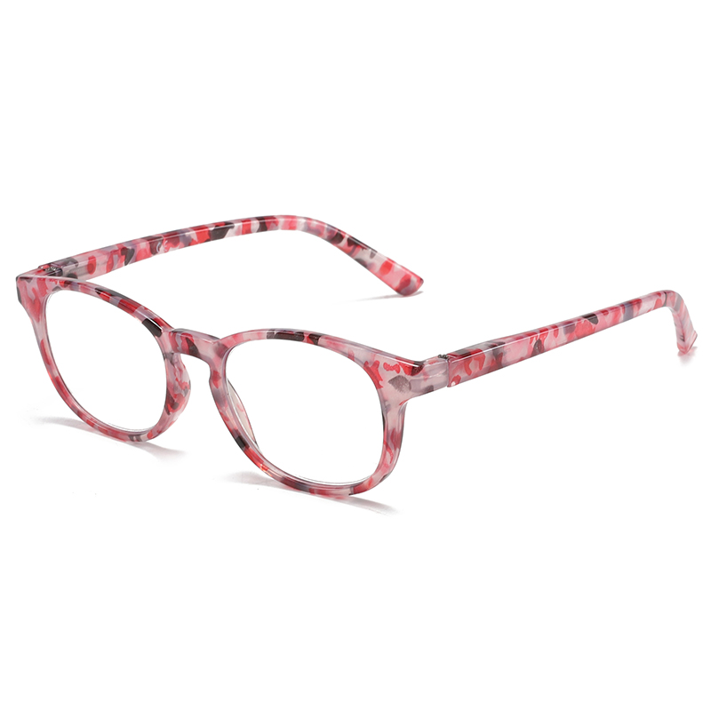 Ecofriendly Circle Frame Demi Temple Reading Glasses