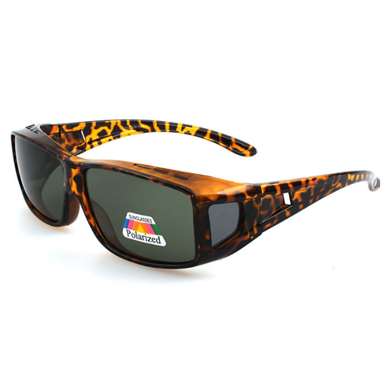 uv400 polarized mens demi frame cycling sunglasses