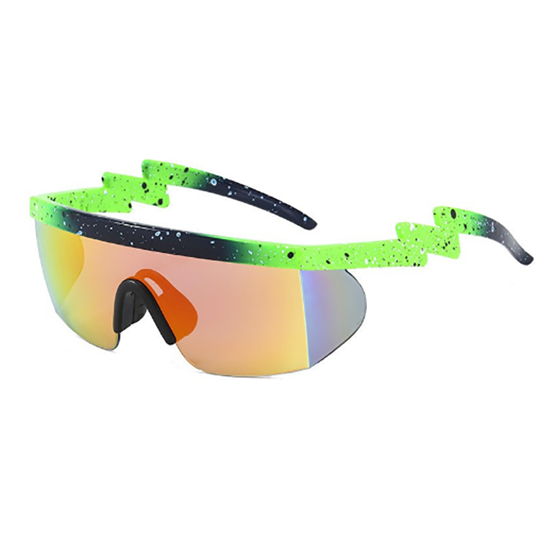 Adjustable temples sport sunglasses polarized cycling 
