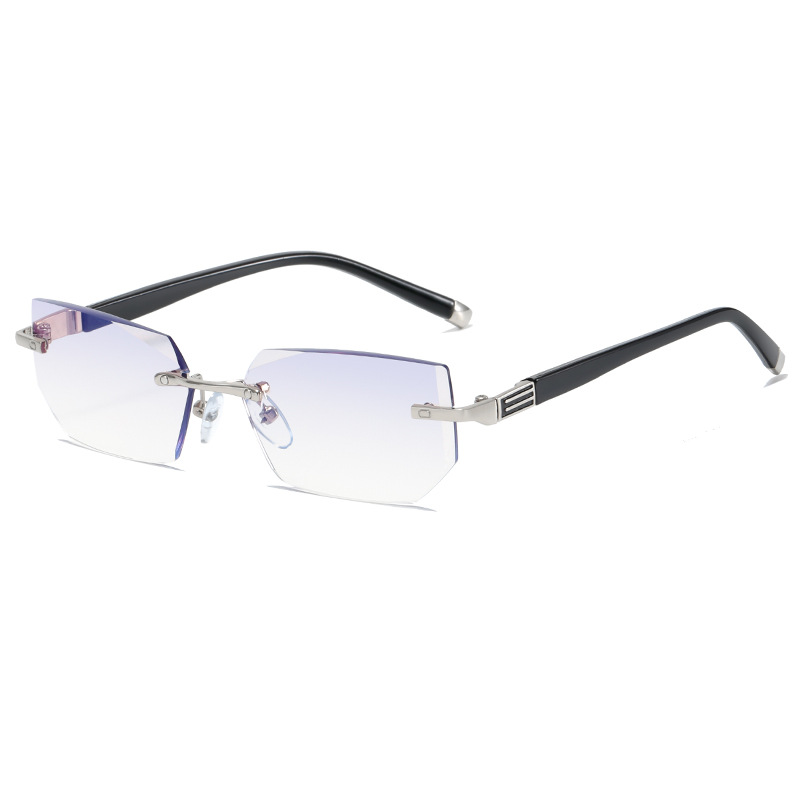 Rimless ladies reading glasses