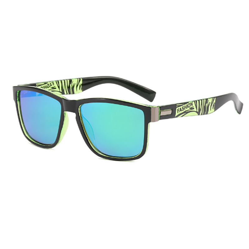 Mirrored lens outdoor bicycle sunglasses