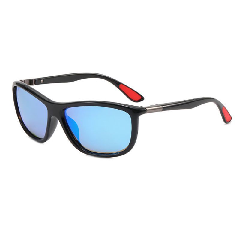 Wholesale Plastic Luxury Cat.3 Square Polarized Sunglasses