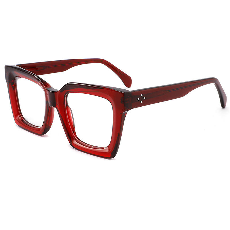 Square Spectacle Frames Acetate women
