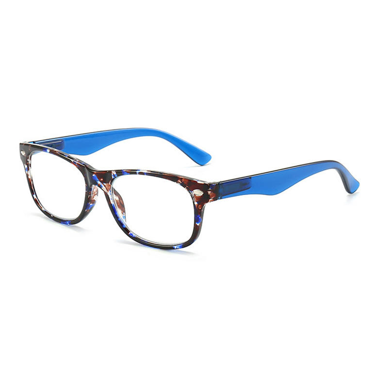 RB Retro style Fashion Square Frame Reader Glasses