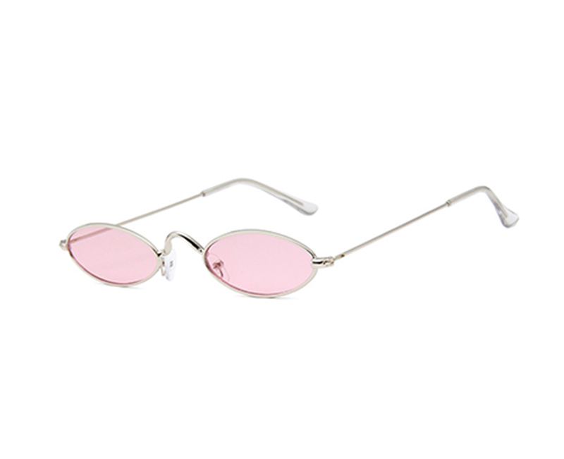 2022 New small oval frame  sun glasses 