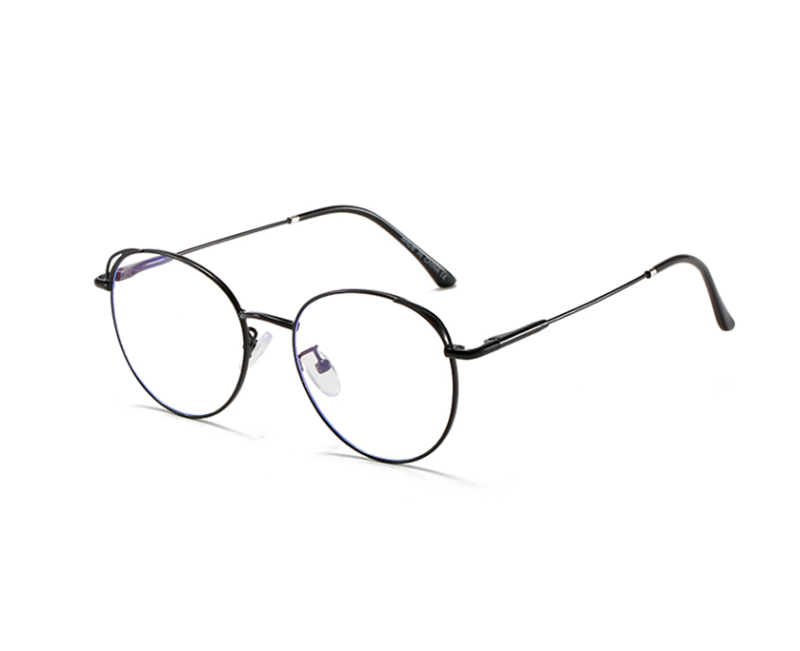 High Quality Anti Blue Light Metal Eyeglasses Frames Optical spring hinge Glasses