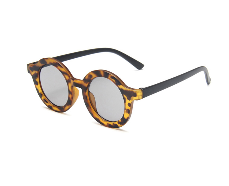 2022 New fashion model sun glasses round children sun glasses