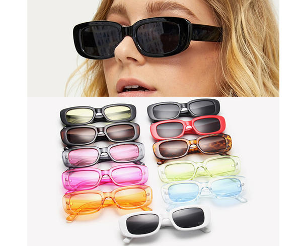 2022 New popular model sun glasses small square women sun glasses