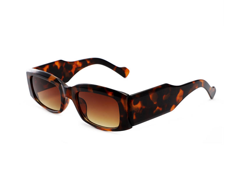 2022 customized Small Square Frame Trendy Sun Frame Women’s Fashion Sunglasses