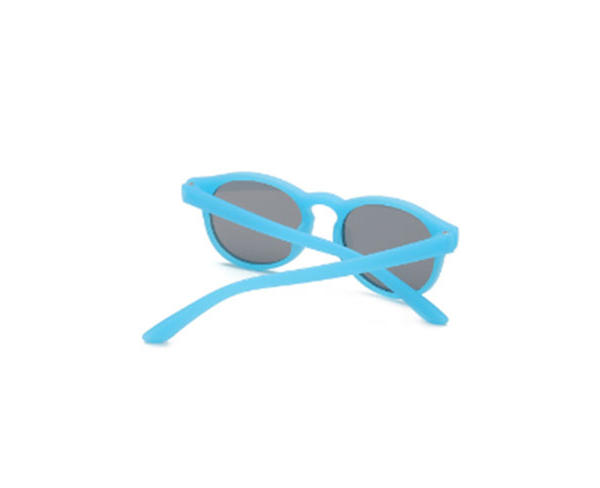 2022 wholesale fashion high quality flexible small uv400 oem custom unisex round frame polarized kids sunglasses sun glasses