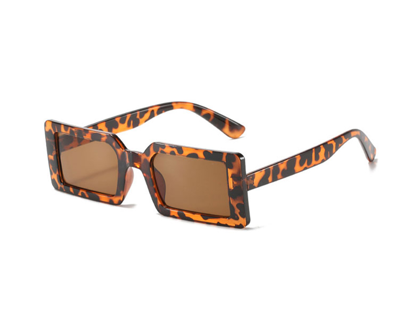 2022 Small Fashion Square Sunglasses Women Retro Rectangle Men Sun Glasses 2022 OEM Custom Logo