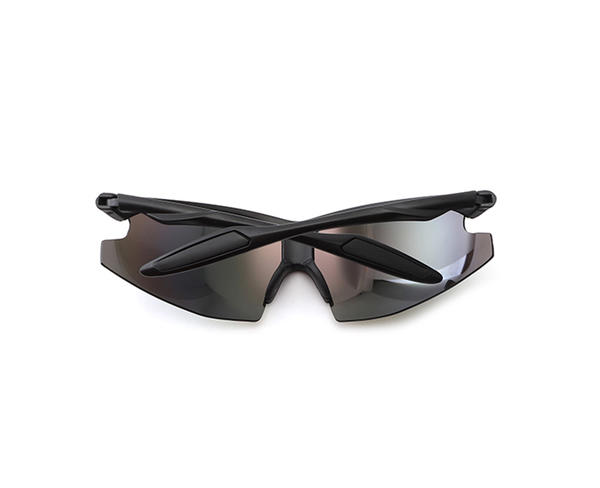 One piece lens outdoor sports sun glasses vintage unisex custom sunglasses