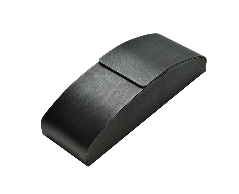 Portable Men Women Eyeglasses Box Exquisite Glasses Case Luxury Sunglasses Case Fine PU Leather Glasses Bags Black color