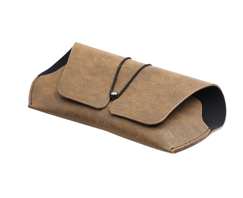 Manufacturer Wholesale Fashion Soft sunglasses box pu Leather Glasses Case Custom Sunglasses Box Leather