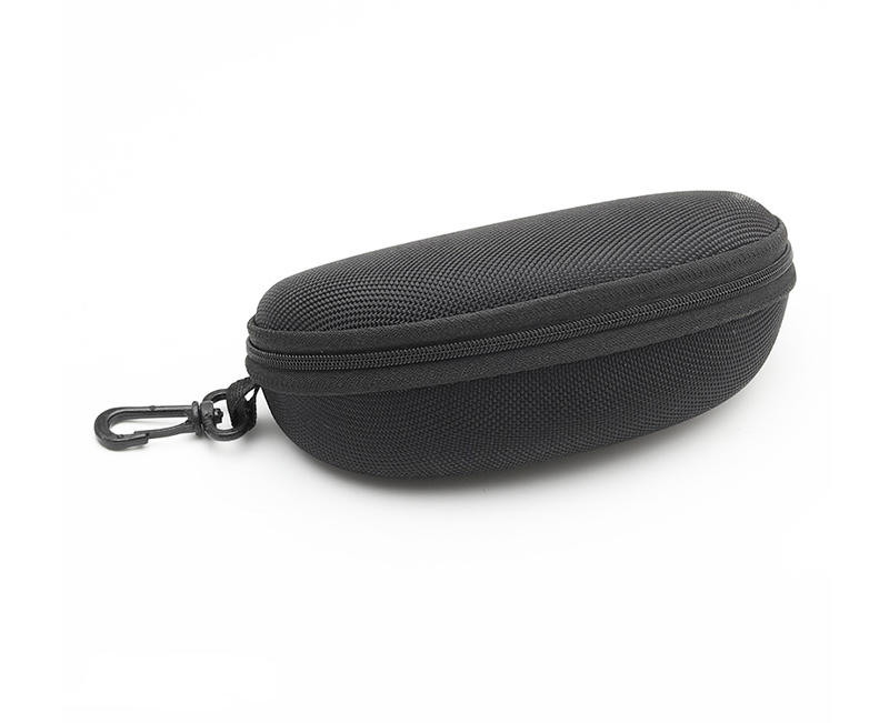 Sports Sunglasses case with pounch clean cloth and Polarize test card