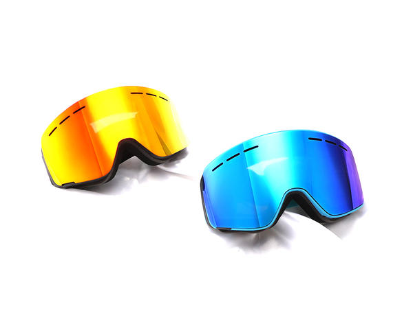 2022 sports outdoor self-replaceable elastic band lens ski goggles