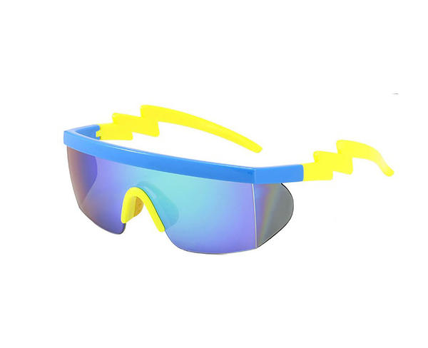 2022 Newest design colorful Irregular Large Frame Sunglasses
